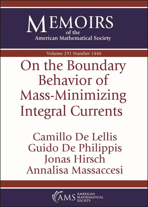 Cover of On the Boundary Behavior of Mass-minimizing Integral Currents