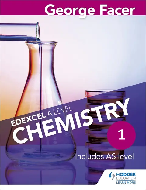 Cover of Edexcel a Level Chemistry Student Book 1