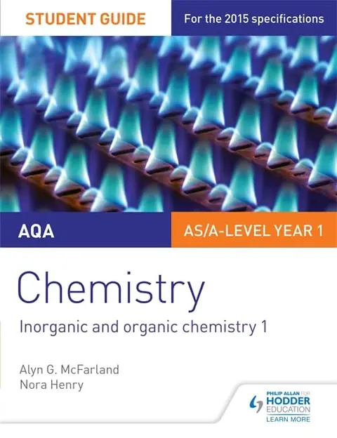 Cover of AQA AS/A Level Year 1 Chemistry Student Guide