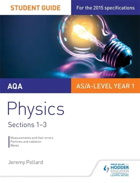 Cover of AQA AS/A Level Year 1 Physics Student Guide