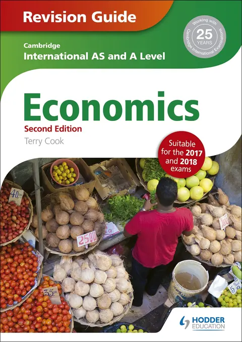 Cover of Cambridge International AS/A Level Economics, 2/e