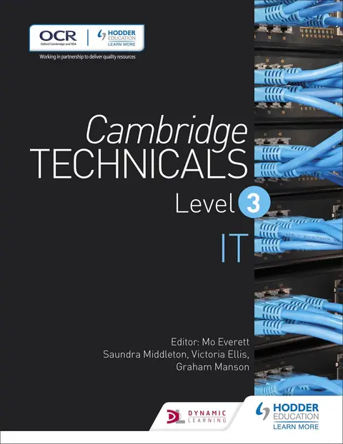 Cover of Cambridge Technicals Level 3 IT