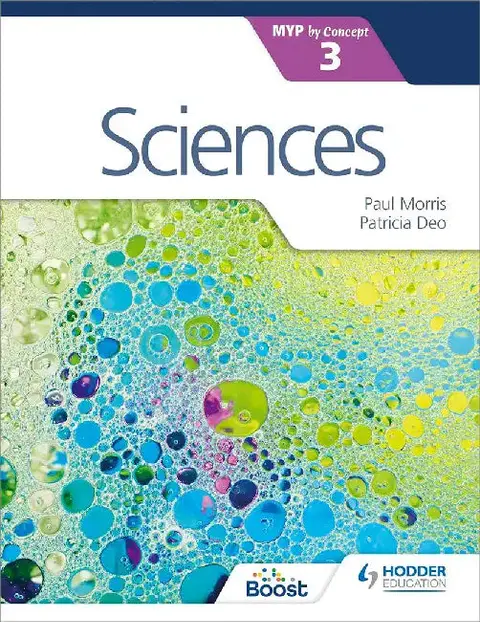 Cover of Sciences for the Ib Myp 3