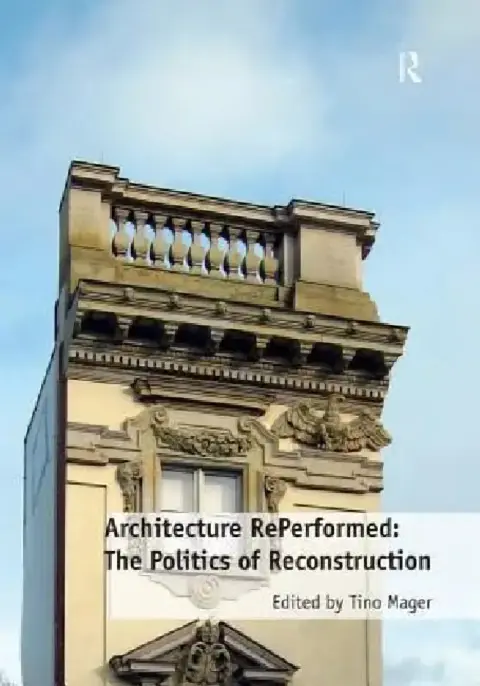 Cover of Architecture Reperformed