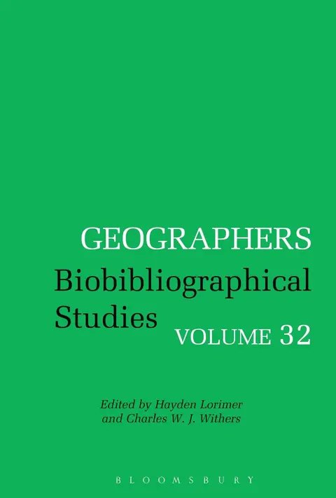 Cover of Geographers