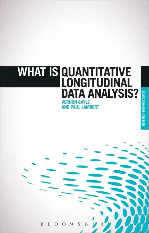 Cover of What is Quantitative Longitudinal Data Analysis?