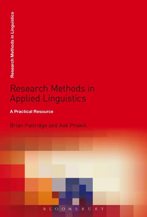 Cover of Research Methods in Applied Linguistics