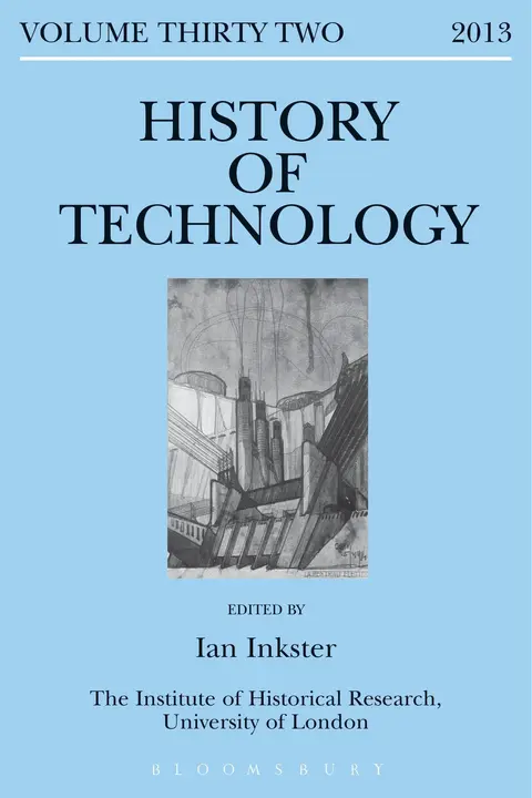 Cover of History of Technology Volume 32