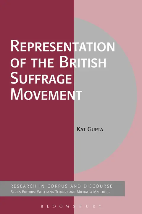 Cover of Representation of the British Suffrage Movement