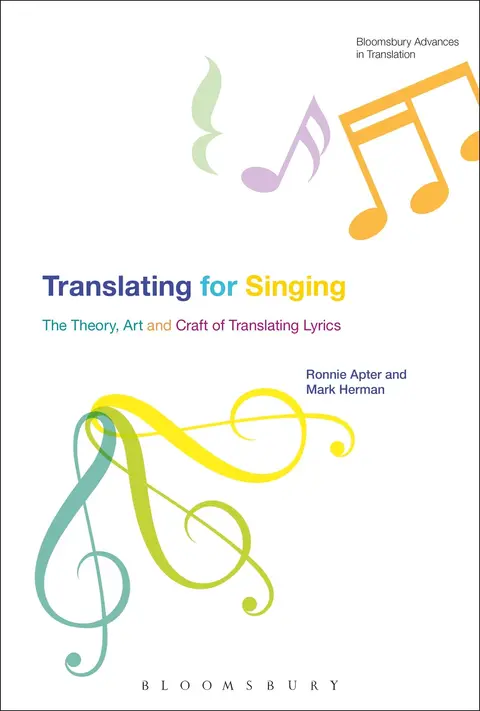 Cover of Translating for Singing