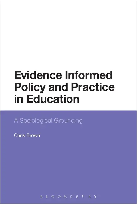 Cover of Evidence-Informed Policy and Practice in Education