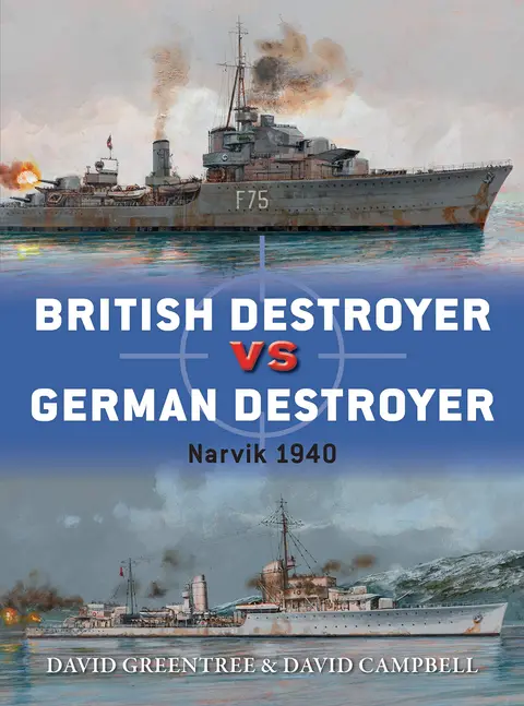 Cover of British Destroyer vs German Destroyer