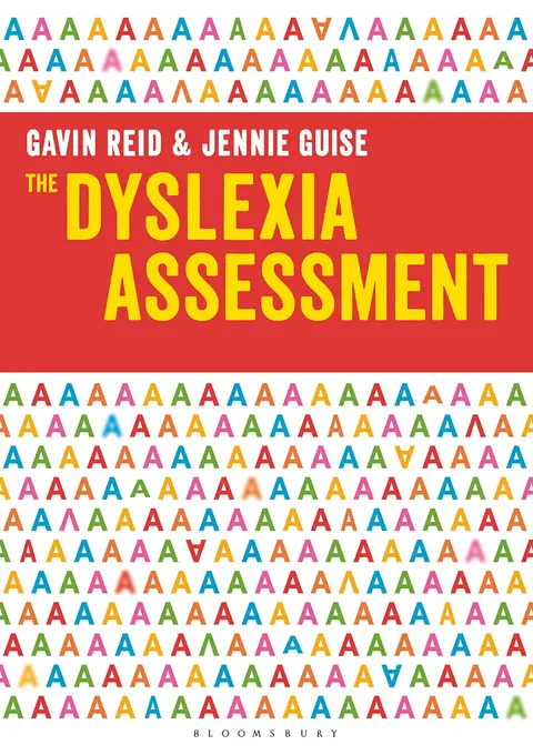 Cover of The Dyslexia Assessment