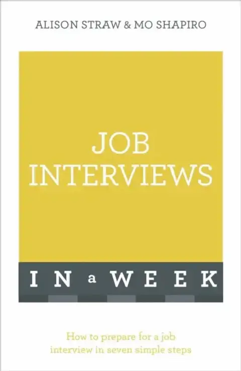 Cover of Job Interviews in a Week