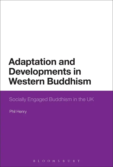 Cover of Adaptation and Developments in Western Buddhism
