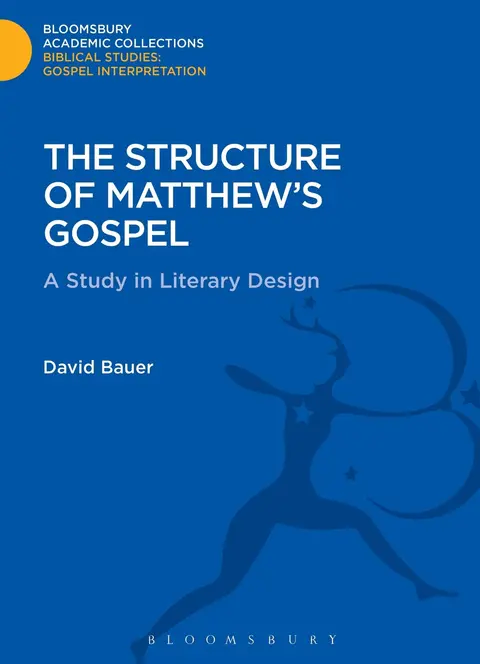 Cover of The Structure of Matthew's Gospel