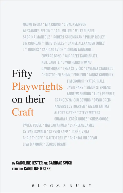 Cover of Fifty Playwrights on their Craft