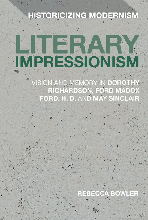 Cover of Literary Impressionism