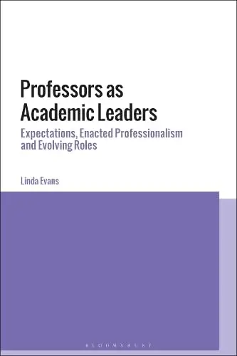 Cover of Professors as Academic Leaders