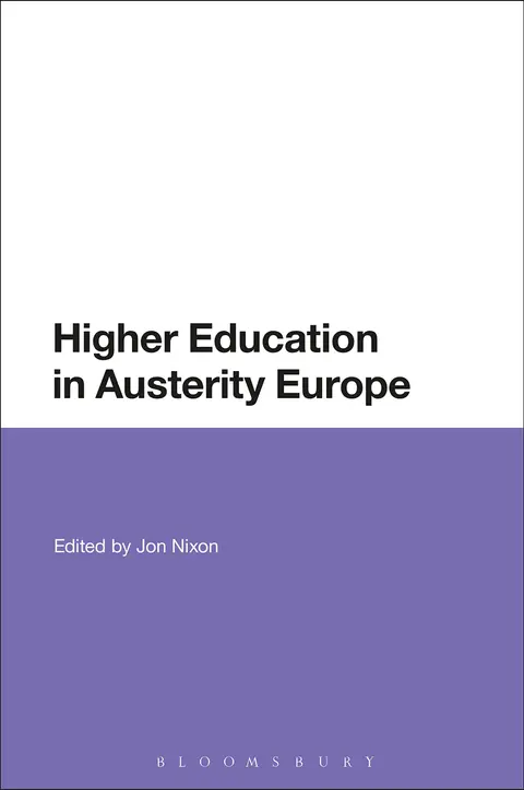 Cover of Higher Education in Austerity Europe