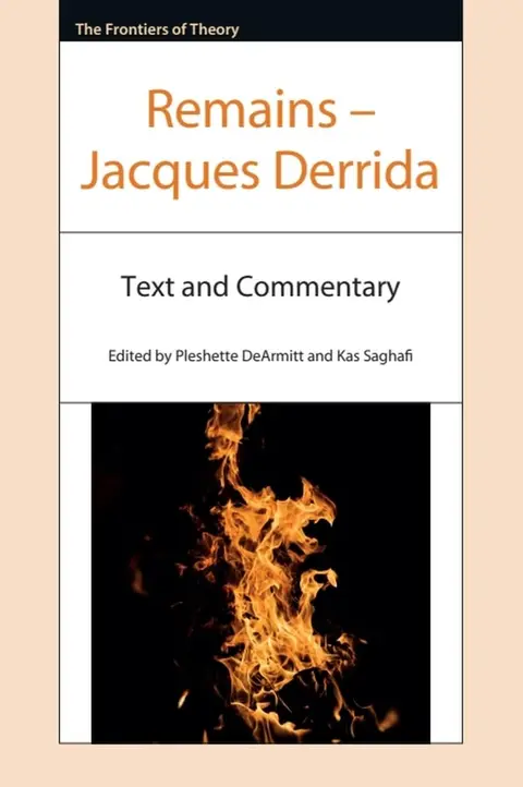 Cover of Remains – Jacques Derrida