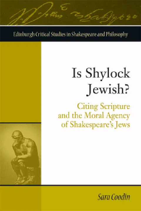 Cover of Is Shylock Jewish?