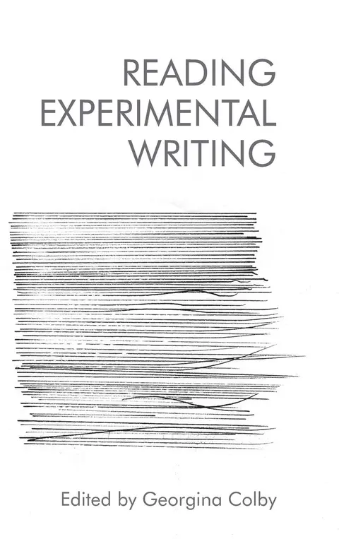 Cover of Reading Experimental Writing