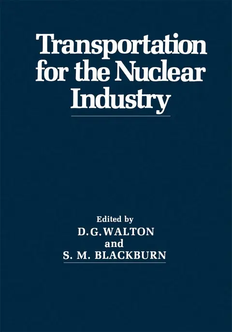 Cover of Transportation for the Nuclear Industry