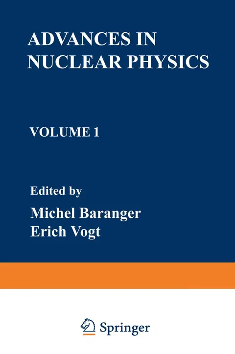 Cover of Advances in Nuclear Physics