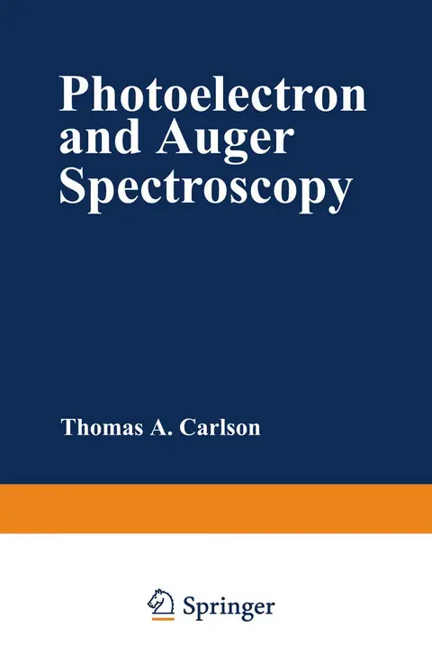 Cover of Photoelectron and Auger Spectroscopy
