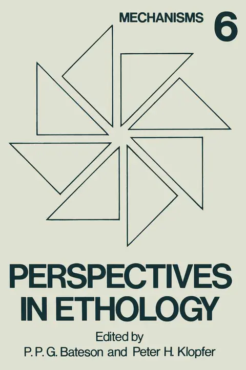 Cover of Perspectives in Ethology