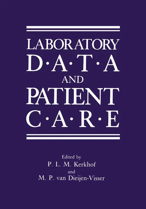 Cover of Laboratory Data and Patient Care