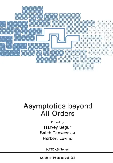 Cover of Asymptotics beyond All Orders