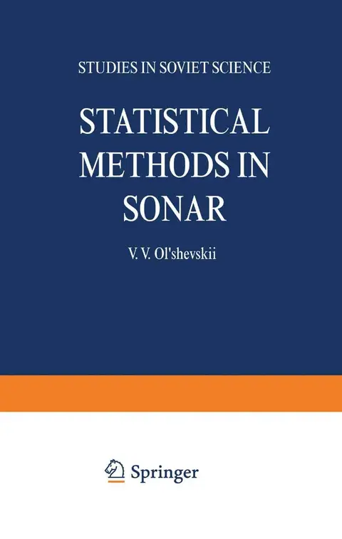 Cover of Statistical Methods in Sonar