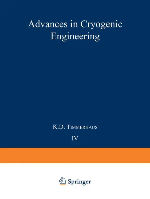 Cover of Advances in Cryogenic Engineering