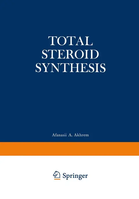 Cover of Total Steroid Synthesis