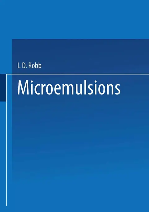 Cover of Microemulsions