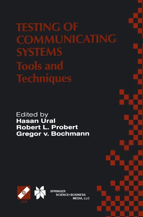 Cover of Testing of Communicating Systems