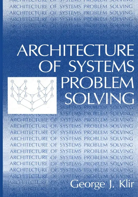 Cover of Architecture of Systems Problem Solving