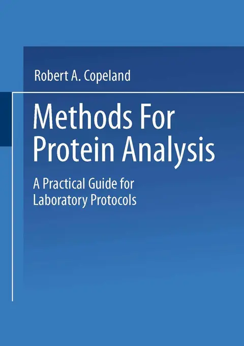 Cover of Methods for Protein Analysis