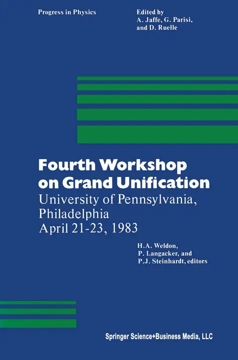 Cover of Fourth Workshop on Grand Unification