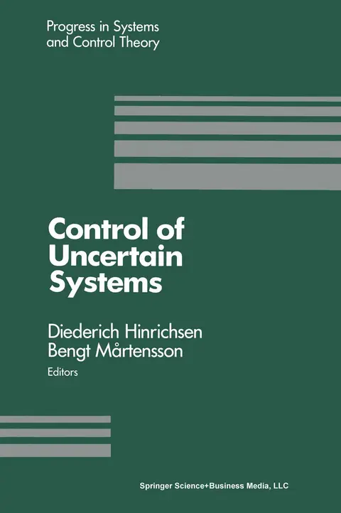 Cover of Control of Uncertain Systems