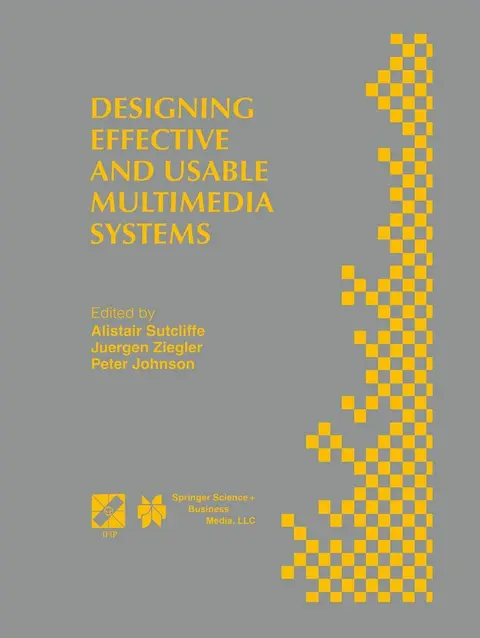 Cover of Designing Effective and Usable Multimedia Systems