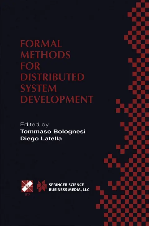 Cover of Formal Methods for Distributed System Development