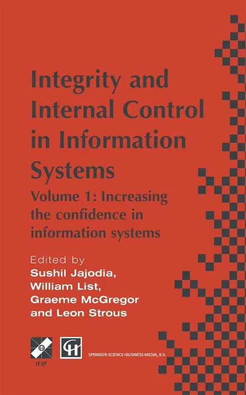 Cover of Integrity and Internal Control in Information Systems