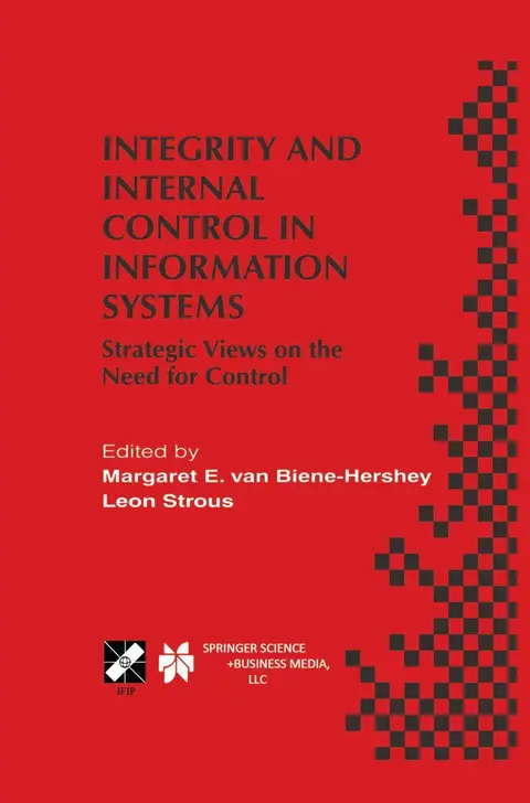 Cover of Integrity and Internal Control in Information Systems