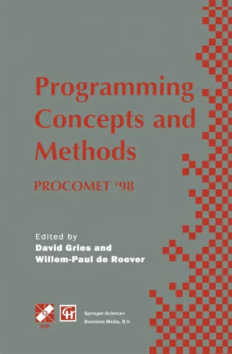 Cover of Programming Concepts and Methods Procomet 98