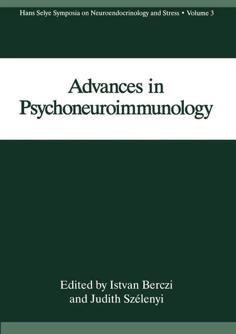 Cover of Advances in Psychoneuroimmunology