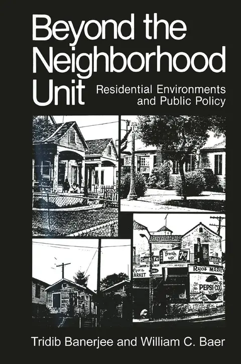 Cover of Beyond the Neighborhood Unit