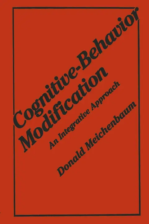 Cover of Cognitive-Behavior Modification